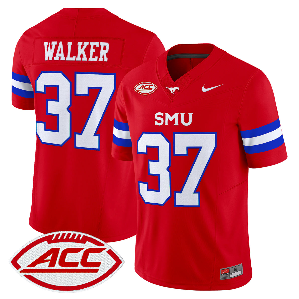  SMU Mustangs 2026 Vapor Limited Jersey - Stitched