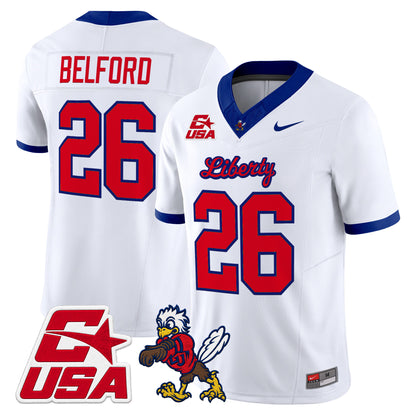  Liberty Flames 2026 Vapor Limited Jersey - Stitched