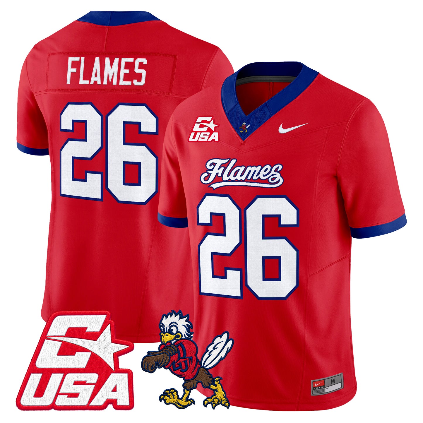  Liberty Flames 2026 Vapor Limited Jersey - Stitched