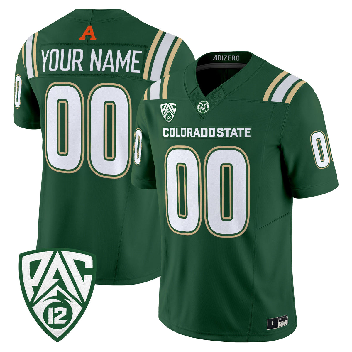Colorado State Rams 2026 Vapor Limited Custom Jersey - Stitched