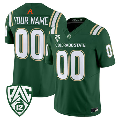 Colorado State Rams 2026 Vapor Limited Custom Jersey - Stitched