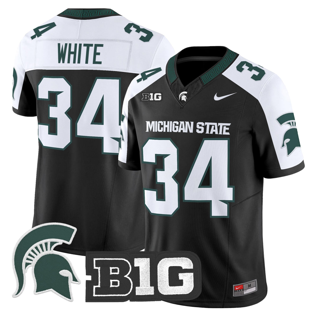  Michigan State Spartans 2026 Vapor Limited Jersey - Stitched