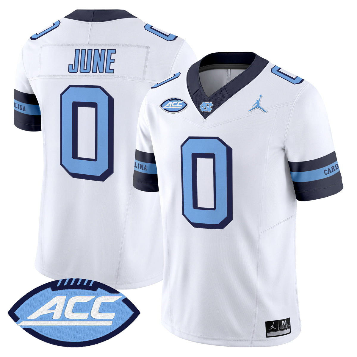 North Carolina Tar Heels Throwback Vapor Limited Jersey - Stitched