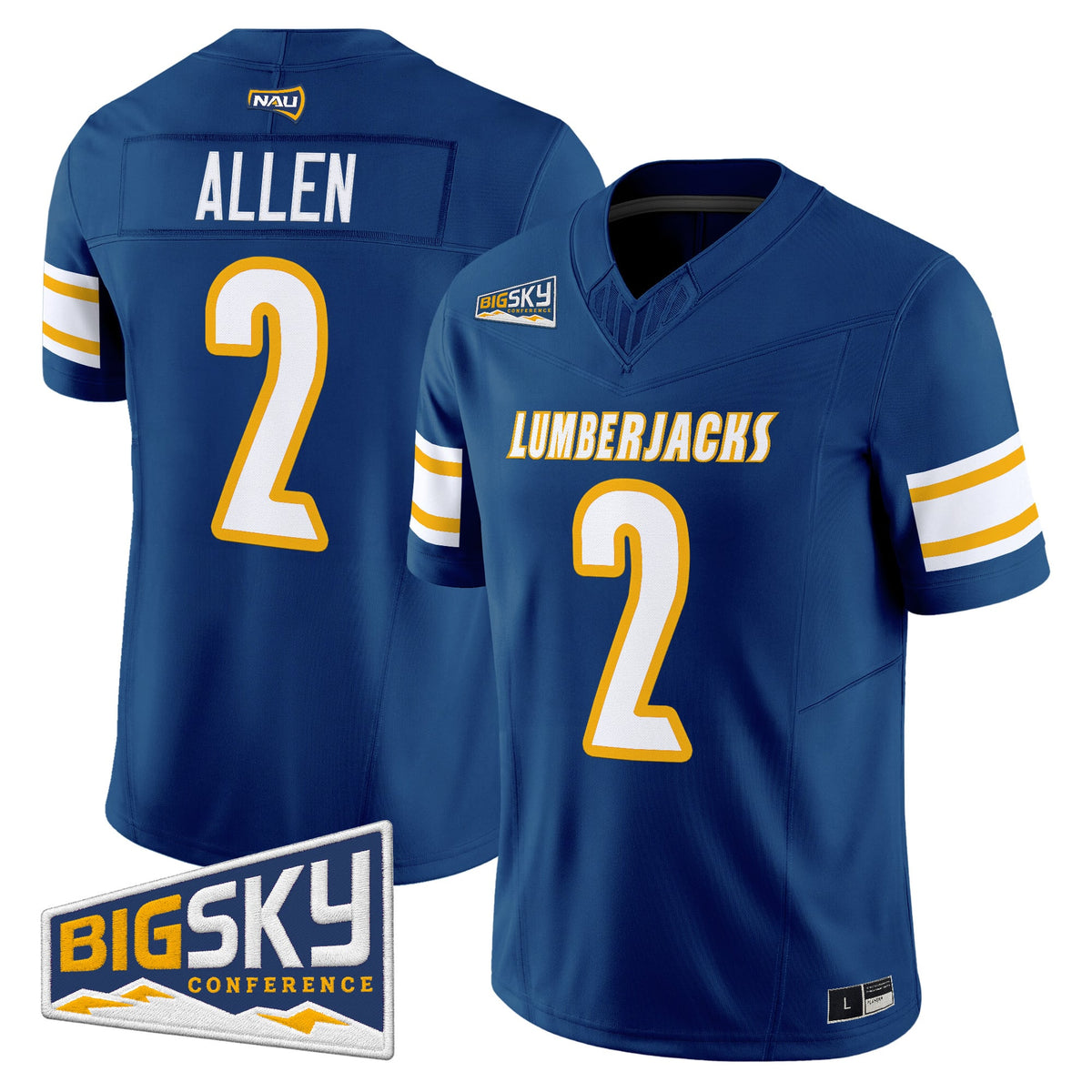 Northern Arizona Lumberjacks 2026 Vapor Limited Jersey - Stitched