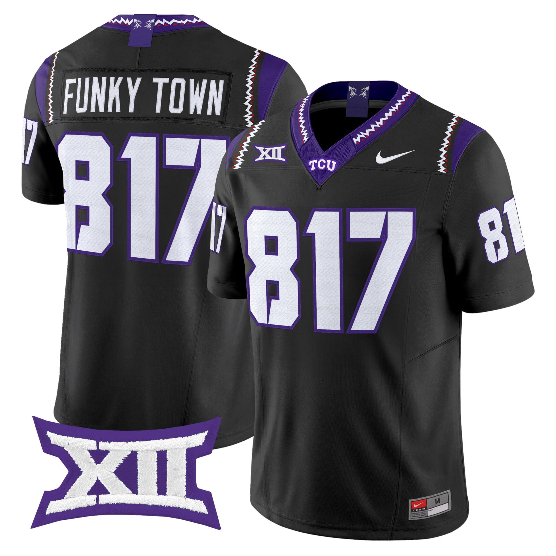 TCU Horned Frogs 2026 Vapor Limited Jersey - Stitched