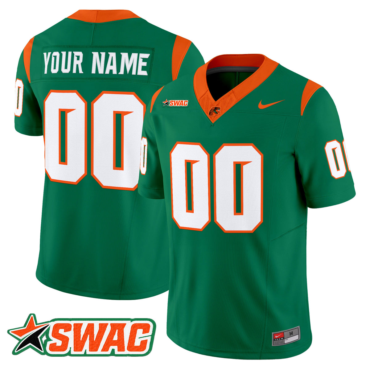 Florida A&M Rattlers 2026 Vapor Limited Custom Jersey - Stitched