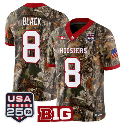  Indiana Hoosiers 2026 Salute to Service Vapor Limited Jersey - Stitched