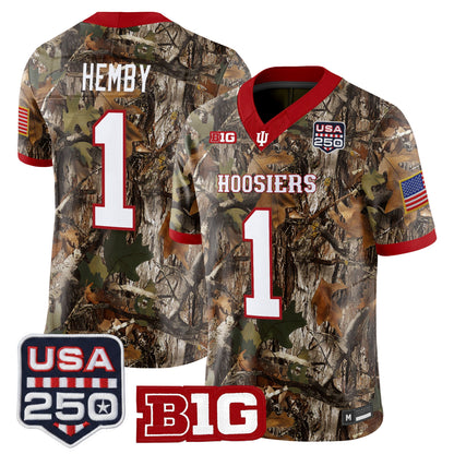  Indiana Hoosiers 2026 Salute to Service Vapor Limited Jersey - Stitched