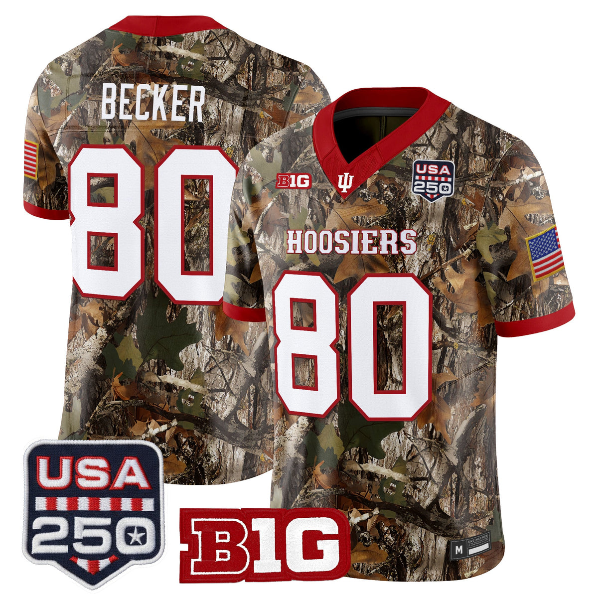  Indiana Hoosiers 2026 Salute to Service Vapor Limited Jersey - Stitched