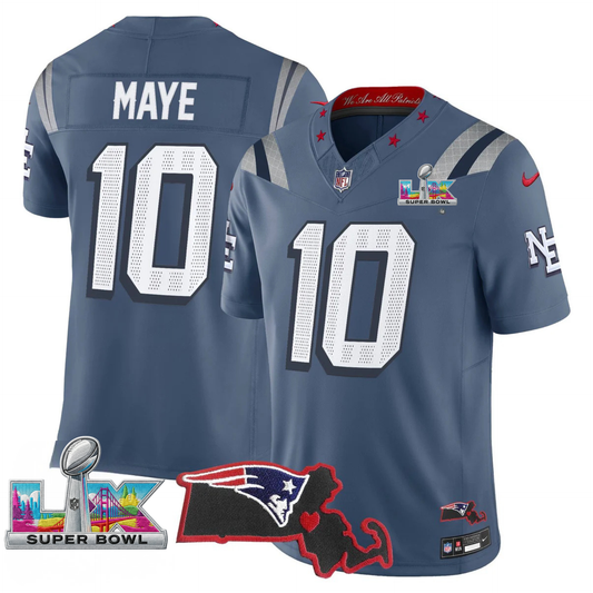 Women's NE SB LX Game Patch Vapor Limited Jersey - All Stitched