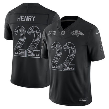Baltimore Ravens 2026 Salute to Service Vapor Limited Jersey - Stitched