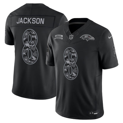 Baltimore Ravens 2026 Salute to Service Vapor Limited Jersey - Stitched