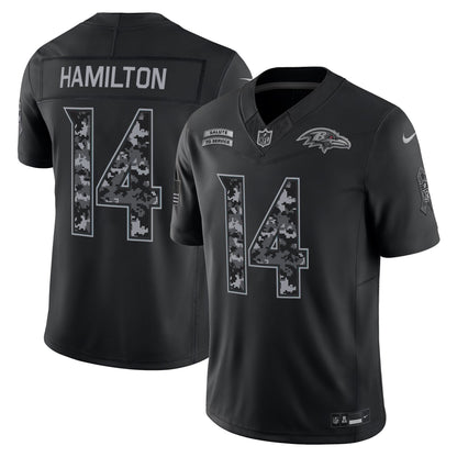 Baltimore Ravens 2026 Salute to Service Vapor Limited Jersey - Stitched