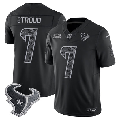 Houston Texans 2026 Salute to Service Vapor Limited Jersey - Stitched