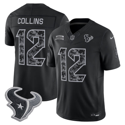 Houston Texans 2026 Salute to Service Vapor Limited Jersey - Stitched