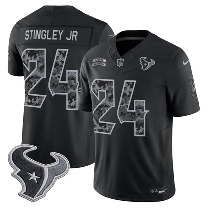 Houston Texans 2026 Salute to Service Vapor Limited Jersey - Stitched