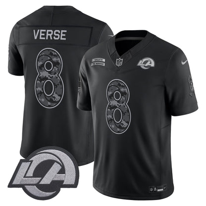 Los Angeles Rams 2026 Salute to Service Vapor Limited Jersey - Stitched