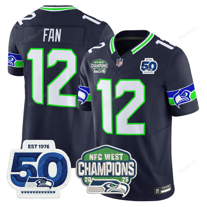 Seattle Seahawks NFC West Division Champions Vapor Limited Jersey V2 - All Stitched