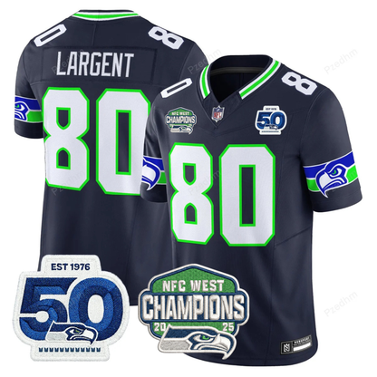 Seattle Seahawks NFC West Division Champions Vapor Limited Jersey V2 - All Stitched