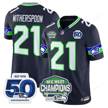 Seattle Seahawks NFC West Division Champions Vapor Limited Jersey V2 - All Stitched