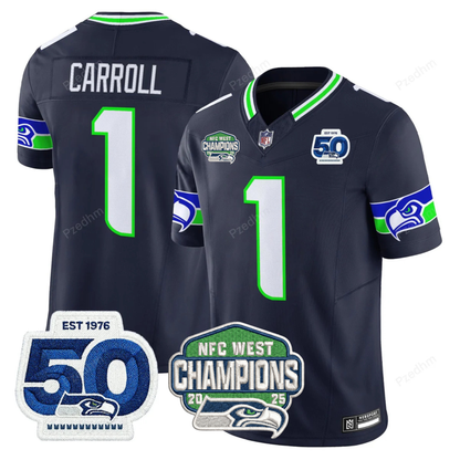 Seattle Seahawks NFC West Division Champions Vapor Limited Jersey V2 - All Stitched