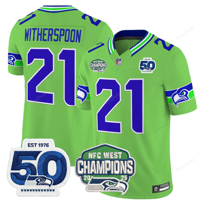 Seattle Seahawks NFC West Division Champions Vapor Limited Jersey V2 - All Stitched