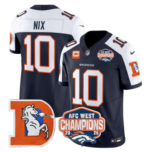 DEN Throwback Navy Edition - AFC West Champions Patch - Stitched (2)