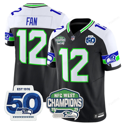 Seattle Seahawks NFC West Division Champions Vapor Limited Jersey V2 - All Stitched