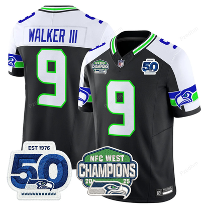 Seattle Seahawks NFC West Division Champions Vapor Limited Jersey V2 - All Stitched