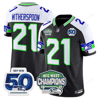 Seattle Seahawks NFC West Division Champions Vapor Limited Jersey V2 - All Stitched