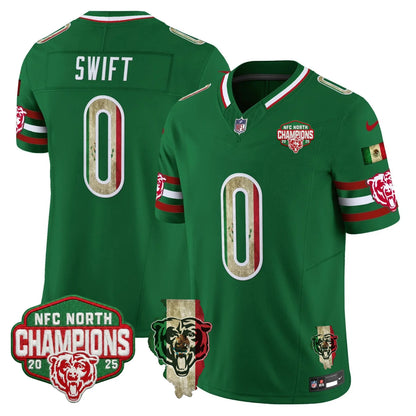 CHI Mexico NFC North Champions Patch Limited Edition - Stitched