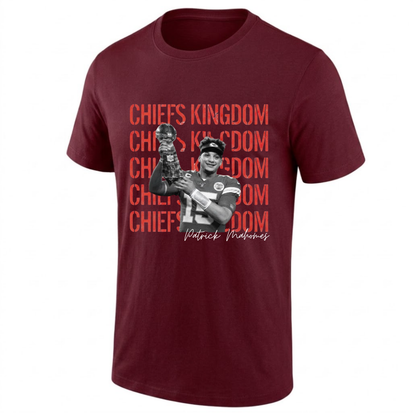 KC Patrick Mahomes One Side T-Shirt - Printed