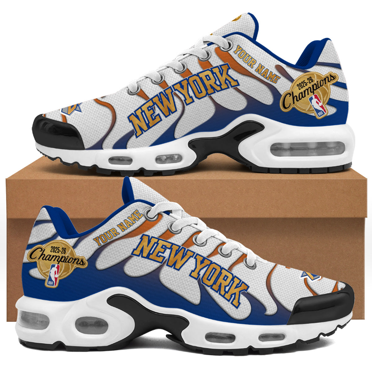NYK Champs 25/25 Gold Edition Custom Sport Shoes