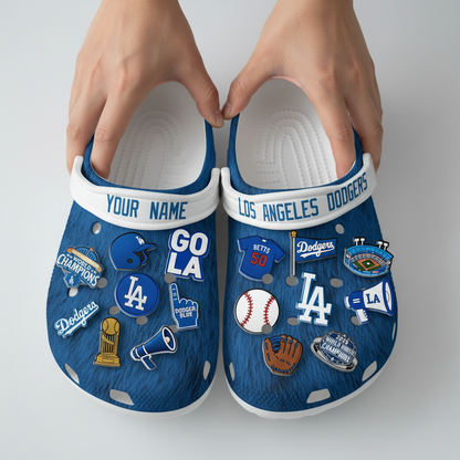 LAD World Series Champions Clogs - Charms Gift Set