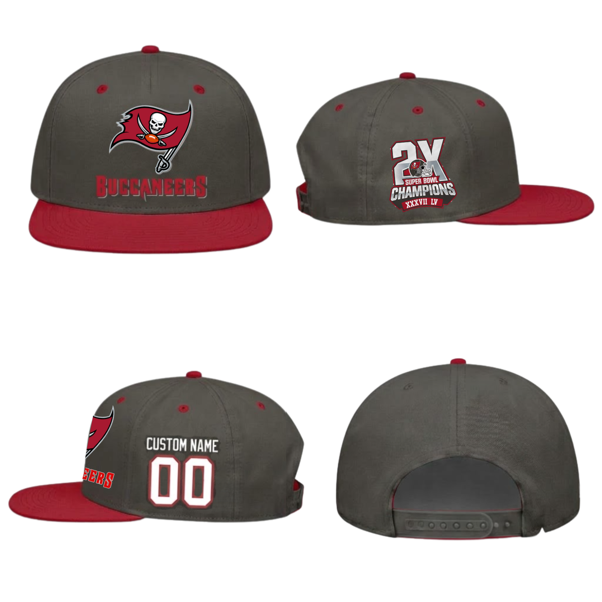 TB Personalized Snapback Cap - Printed