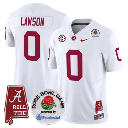 BAMA Rose Bowl Vapor Limited Jersey - All Stitched