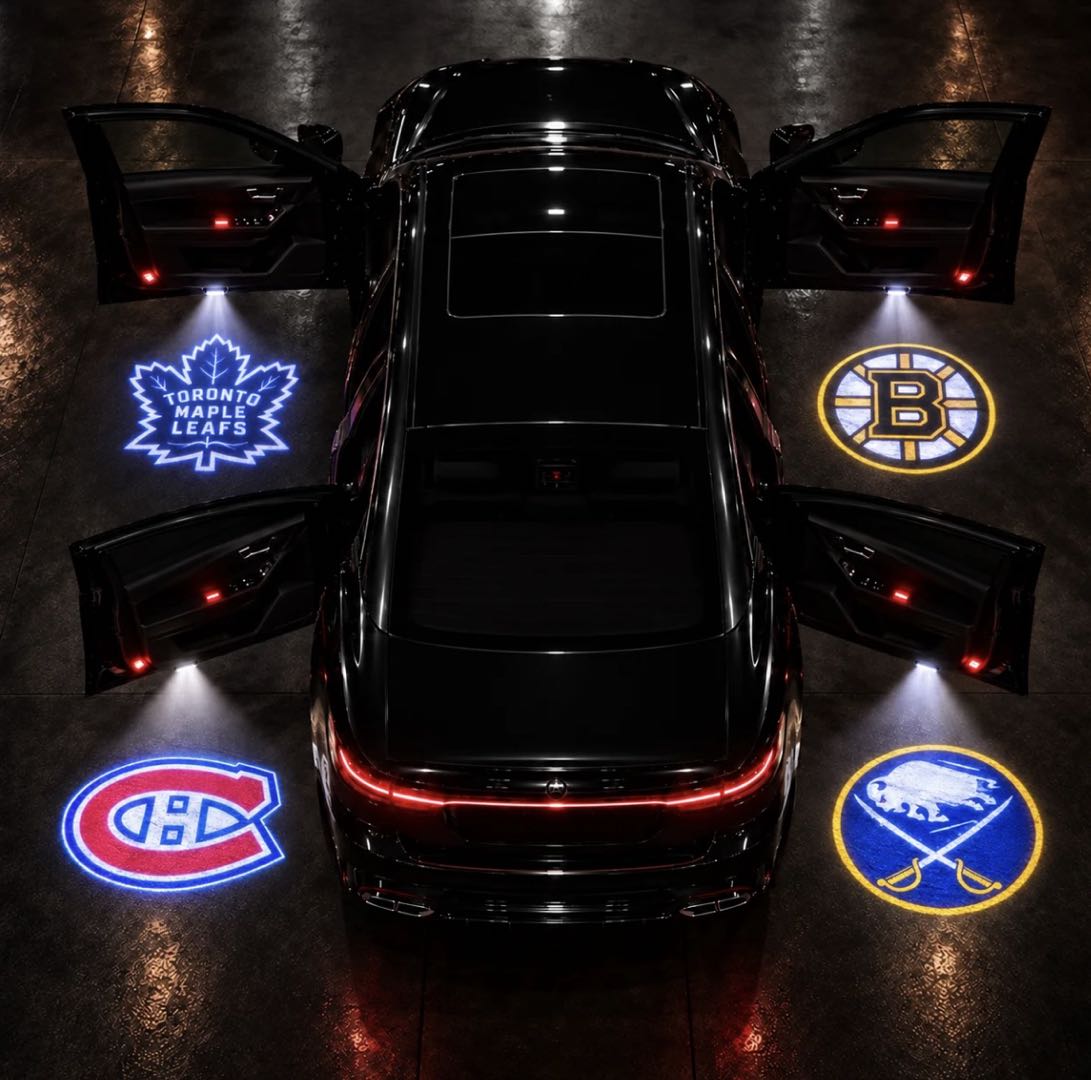 TeamBeam™ Hockey Led Car Door Projector Lights