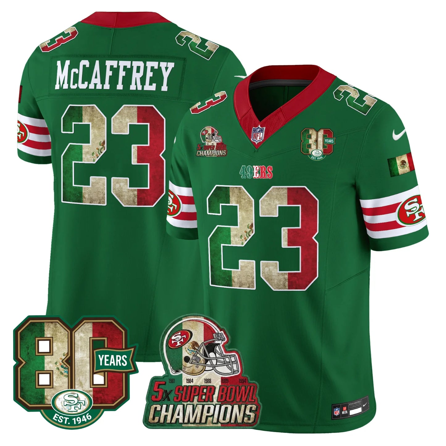 SF Mexico 80th Anniversary & 5X Champs Edition - Stitched (2)