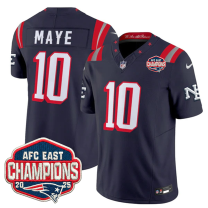 NE 2025 "Rivalries" AFC East Champions Vapor Limited Jersey - All Stitched