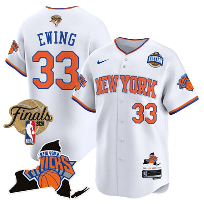 NYK 2026 Finals Vapor Baseball Jersey V2 - All Stitched