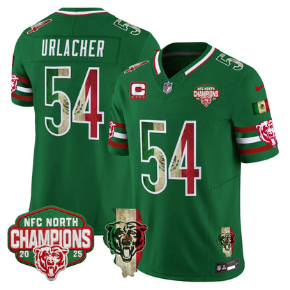 CHI Mexico NFC North Champions Patch Limited Edition - Stitched