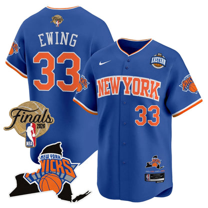 NYK 2026 Finals Vapor Baseball Jersey V2 - All Stitched