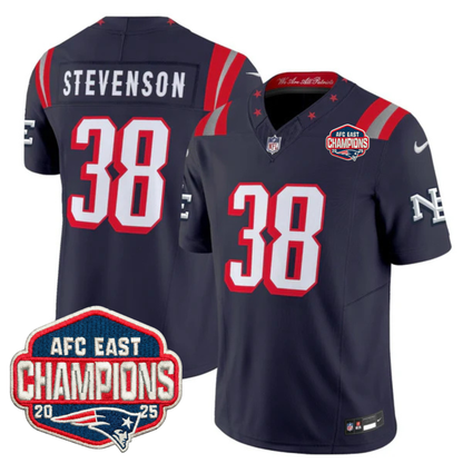 NE 2025 "Rivalries" AFC East Champions Vapor Limited Jersey - All Stitched
