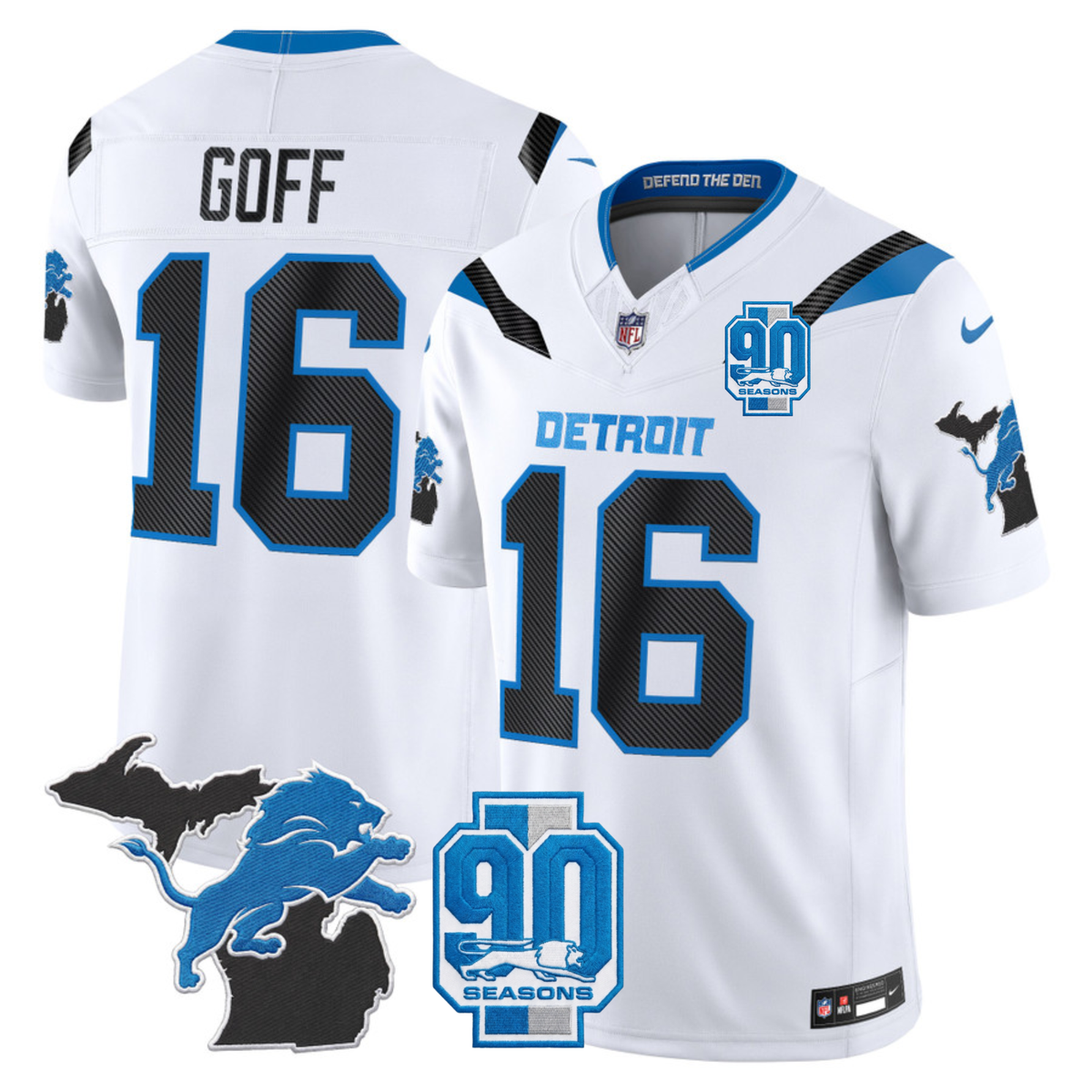 DET 2026 "Rivalries" Vapor Limited Jersey - Michigan Patch - All Stitched