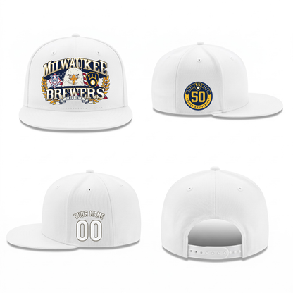 MIL Since 1970 Personalized Snapback Cap - Printed