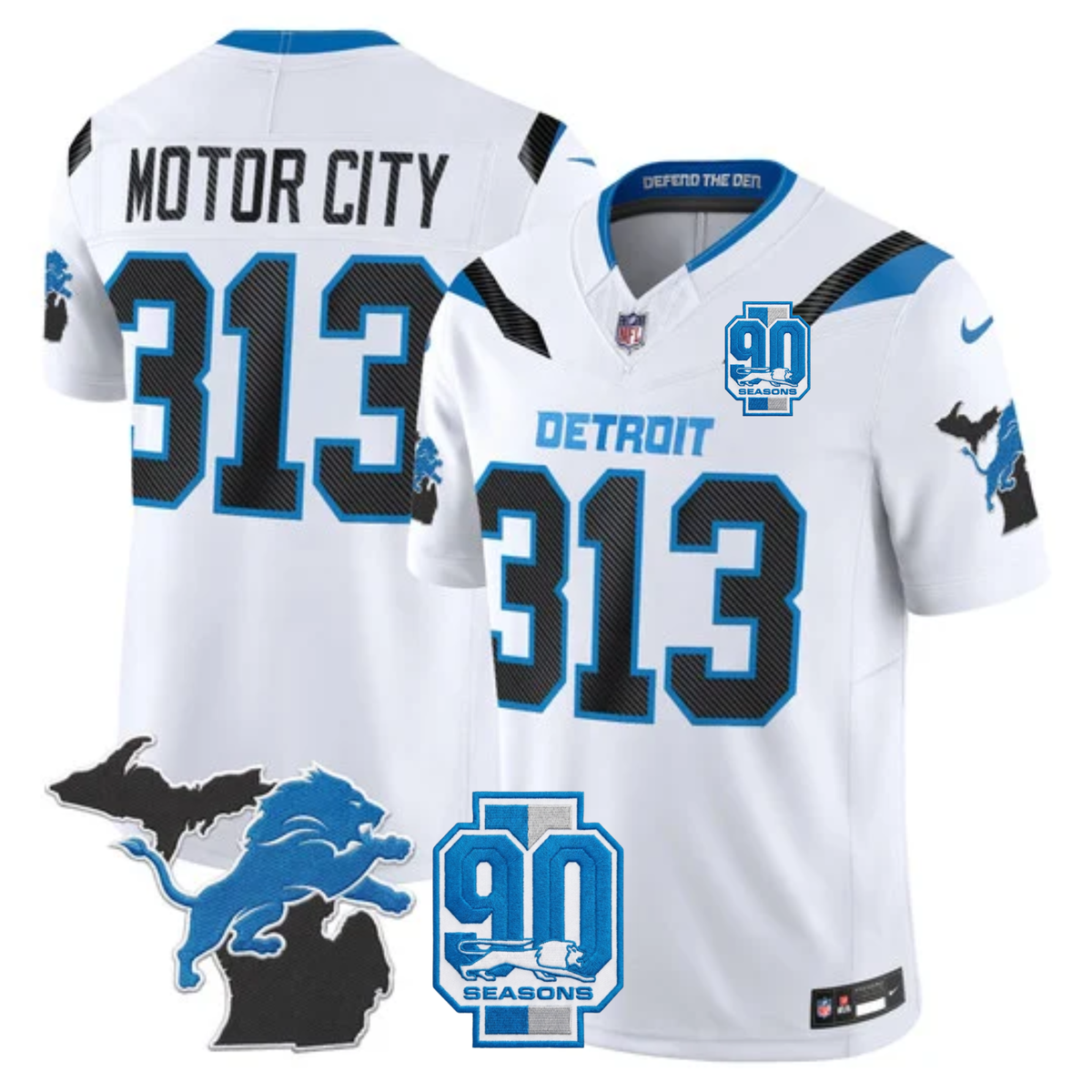 DET 2026 "Rivalries" Vapor Limited Jersey - Michigan Patch - All Stitched