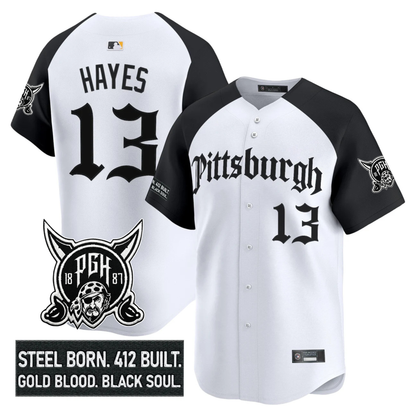 PIT 'Gothic Steel City Edition' Vapor Premier Limited Jersey - All Stitched