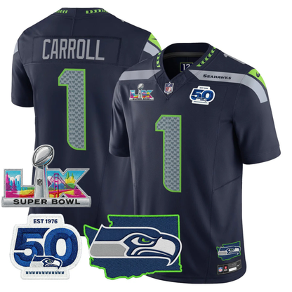 Women's SEA SB LX Game Patch Jersey - All Stitched