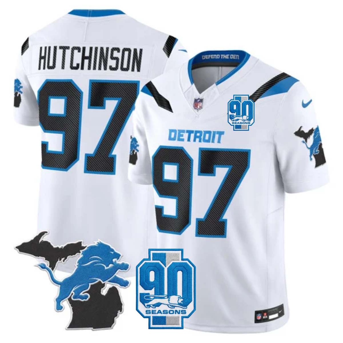 DET 2026 "Rivalries" Vapor Limited Jersey - Michigan Patch - All Stitched