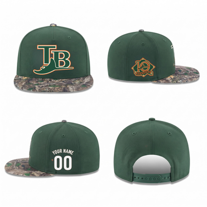 TBR Copper Trees Personalized Snapback Cap - Printed